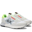 Scarpe Uomo Sun68 Sneakers Jaki 2.0 Fluo Bianco