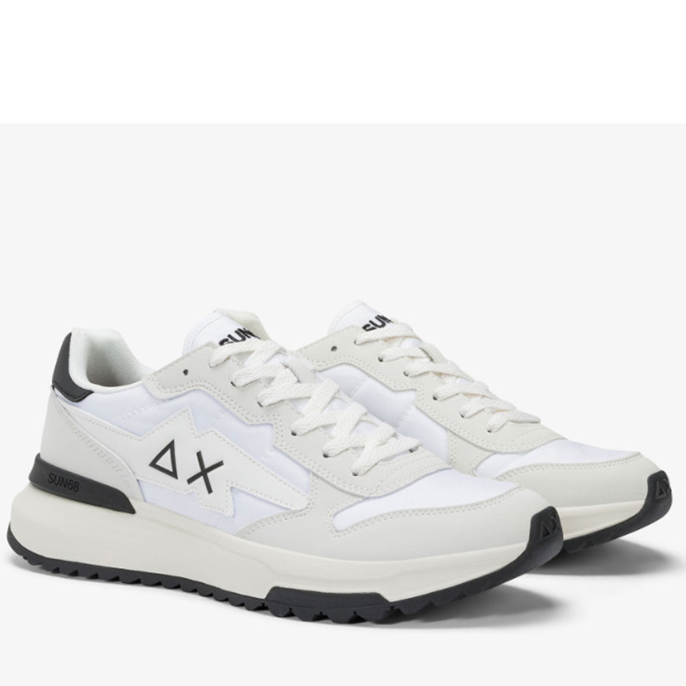 Scarpe Uomo Sun68 Sneakers Niki 2.0 Solid Bianco - Z35120