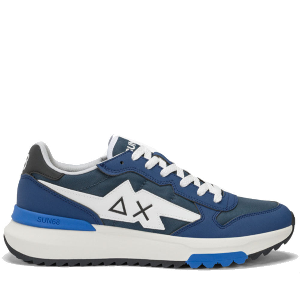 Scarpe Uomo Sun68 Sneakers Niki 2.0 Solid Navy Blue - Z35120