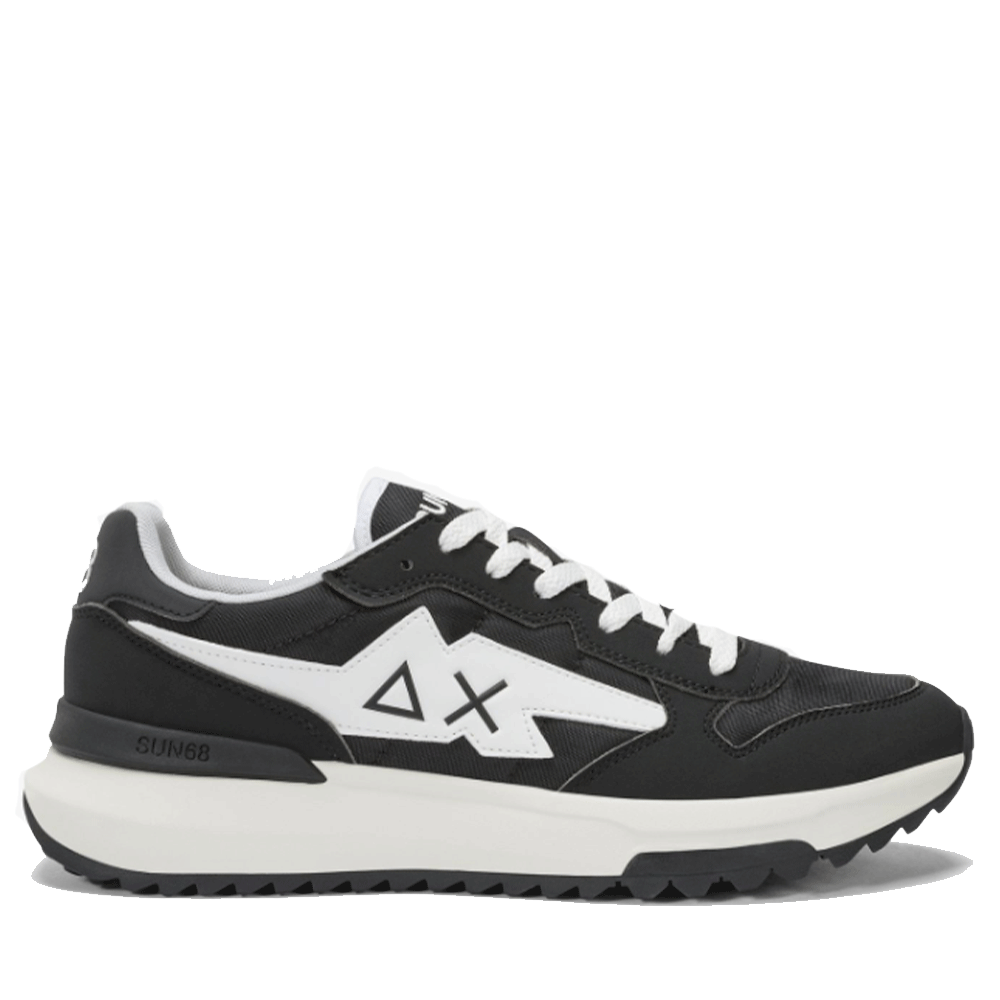 Scarpe Uomo Sun68 Sneakers Niki 2.0 Solid Nero - Z35120