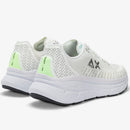 Sun68 Herrenschuhe Jupiter Air Mesh Sneakers Farbe Weiß