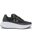 Sun68 Herrenschuhe Jupiter Air Mesh Sneakers Schwarz