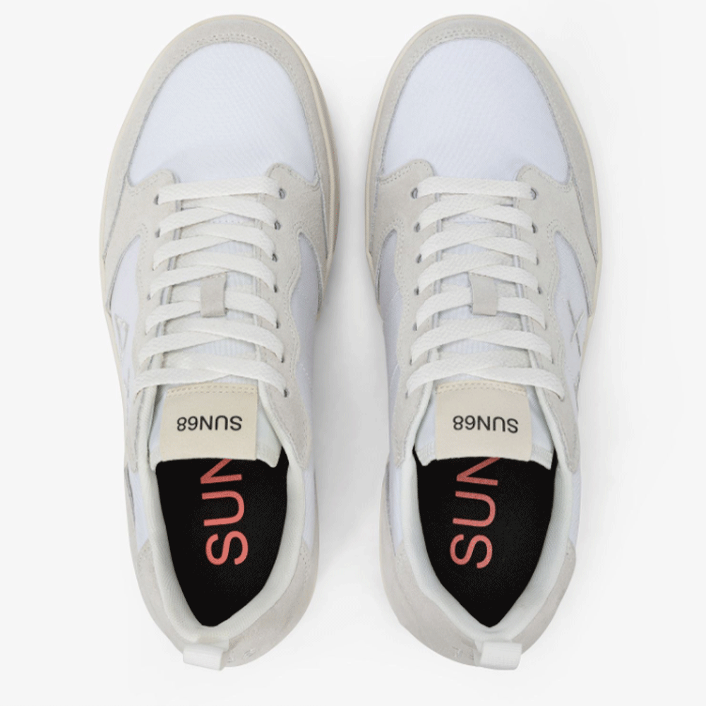 Scarpe Uomo Sun68 Sneakers Genius Colore Bianco - Z35133
