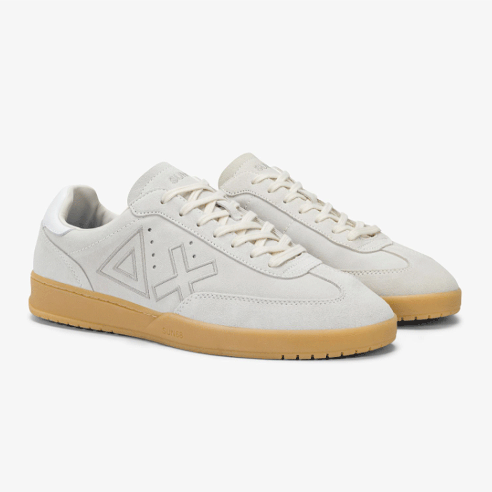 Scarpe Uomo Sun68 Sneakers California Sun Colore Bianco - Z35143