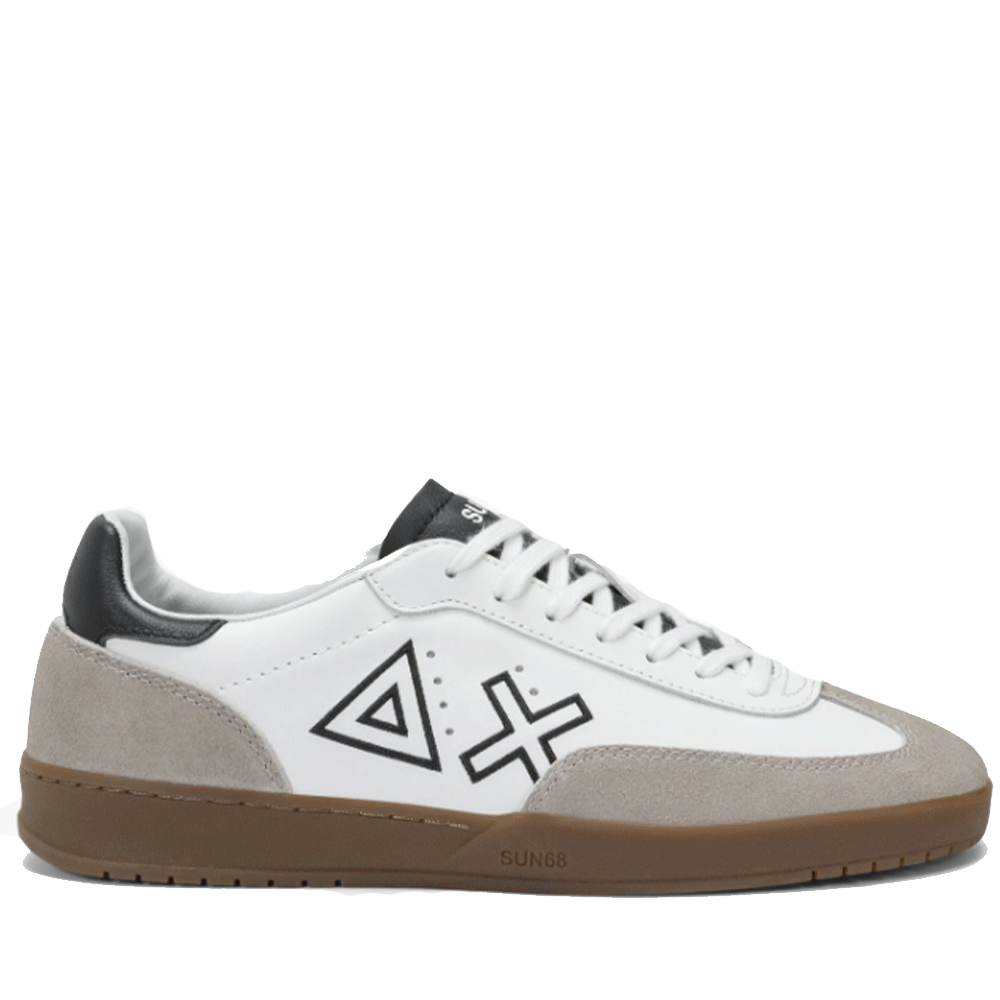Scarpe Uomo Sun68 Sneakers California Sun Colore Bianco - Z35143