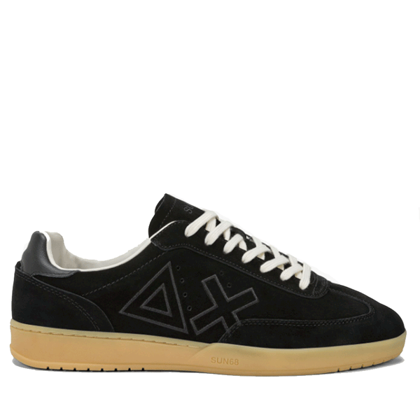 Sneakers California Sun Suede Bianche con Suola in Gomma - SUN68 - Massaro Sneakers California Sun Suede Bianche con Suola in Gomma - SUN68 - Massaro