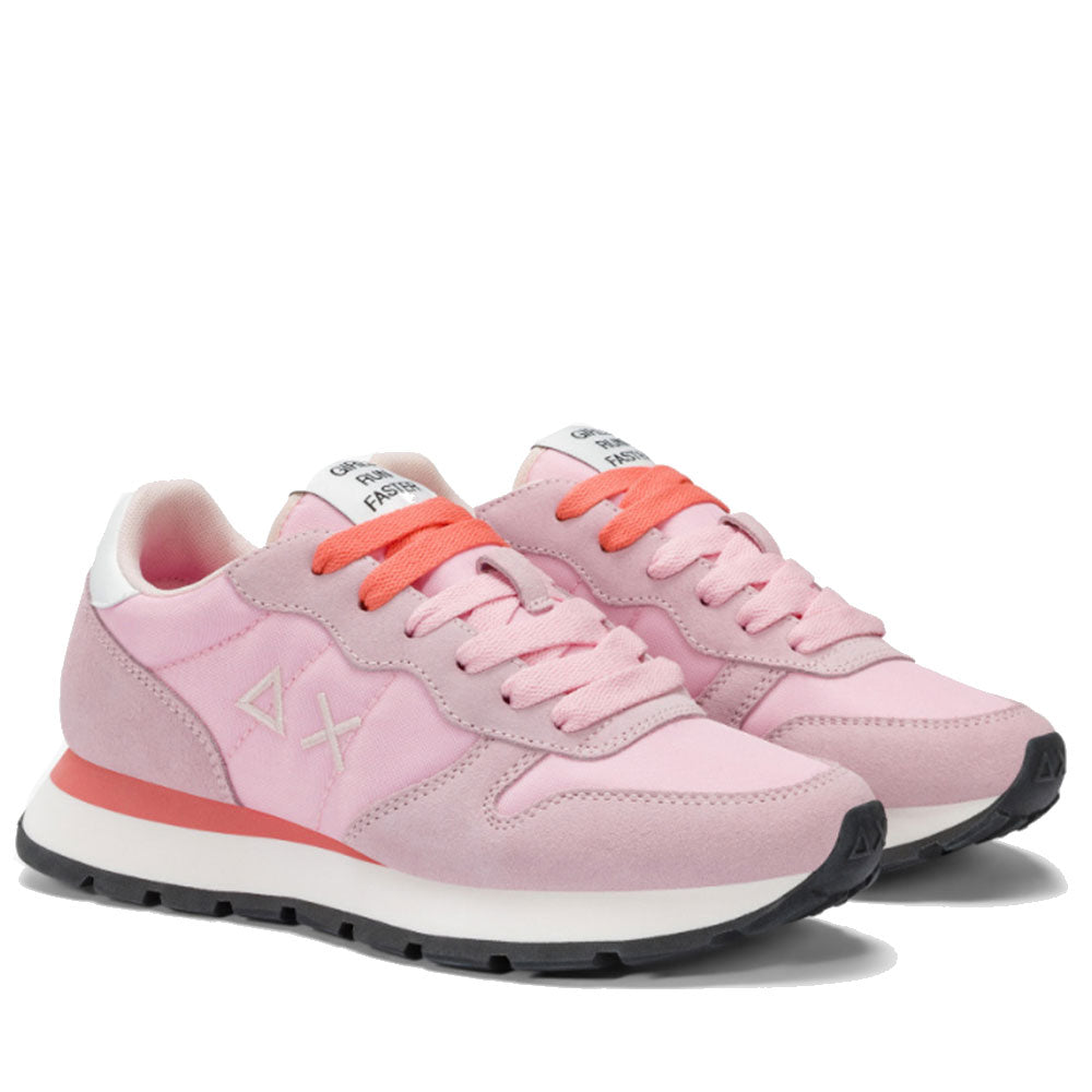 Scarpe Donna Sun68 Sneakers Ally Solid Nylon Colore Rosa - Z35201