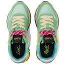 Scarpe Donna Sun68 Sneakers Ally Color Explosion Verde Menta - Z35204