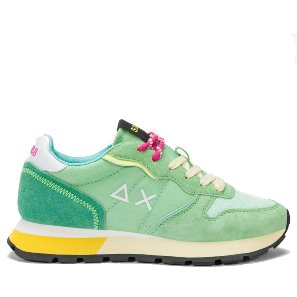 Scarpe Donna Sun68 Sneakers Ally Color Explosion Verde Menta - Z35204