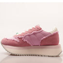 Sun68 Damen Sneakers Big Stargirl Canvas Zyklame - Z35216