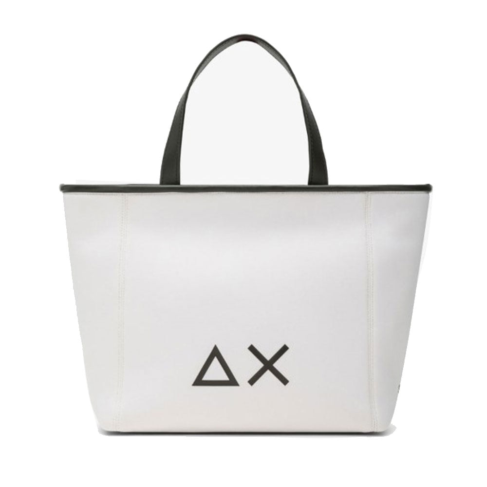 Shopping Bag Small SUN68 linea Jacqueline in Scuba Bianco