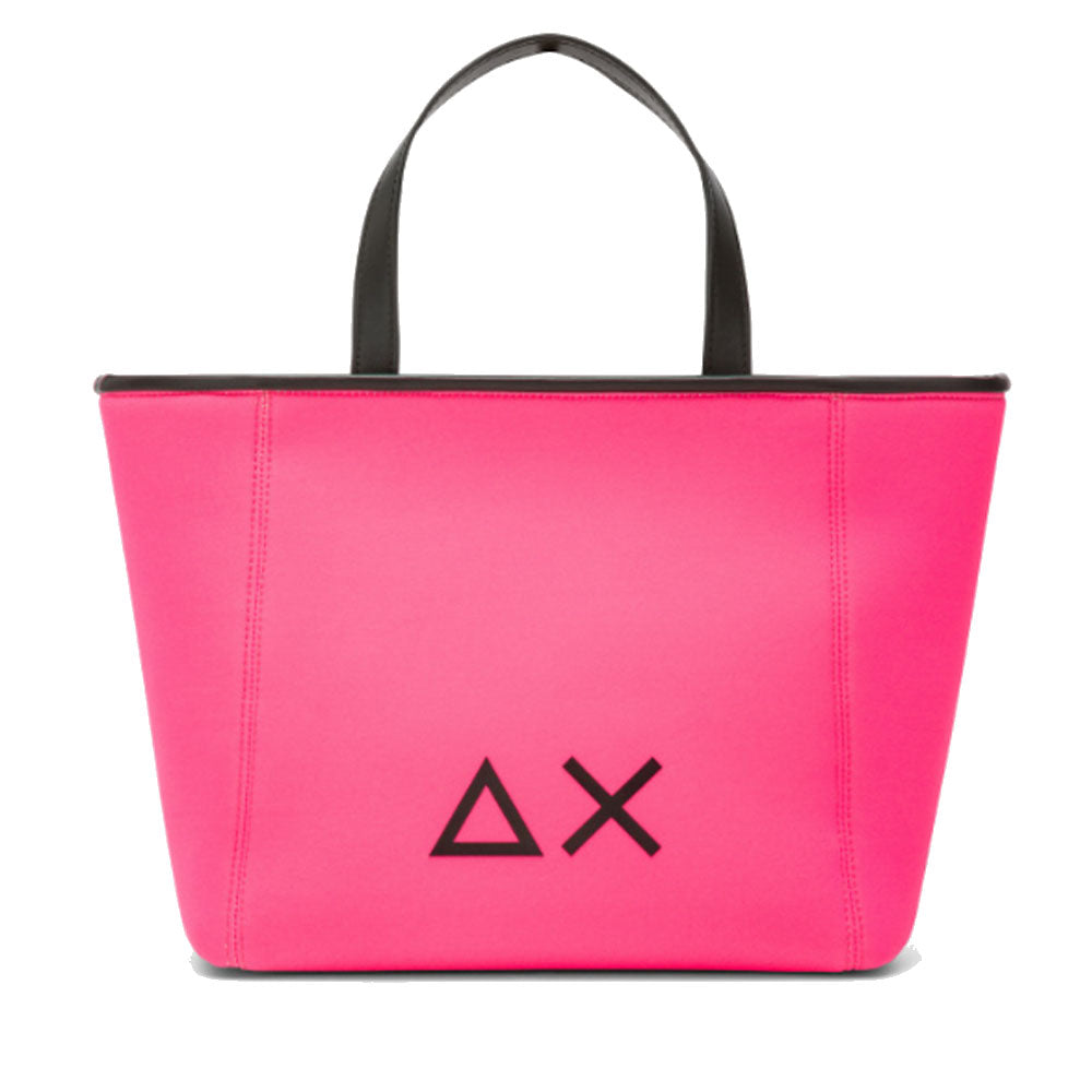 Shopping Bag Small SUN68 linea Jacqueline in Scuba Fuxia Fluo