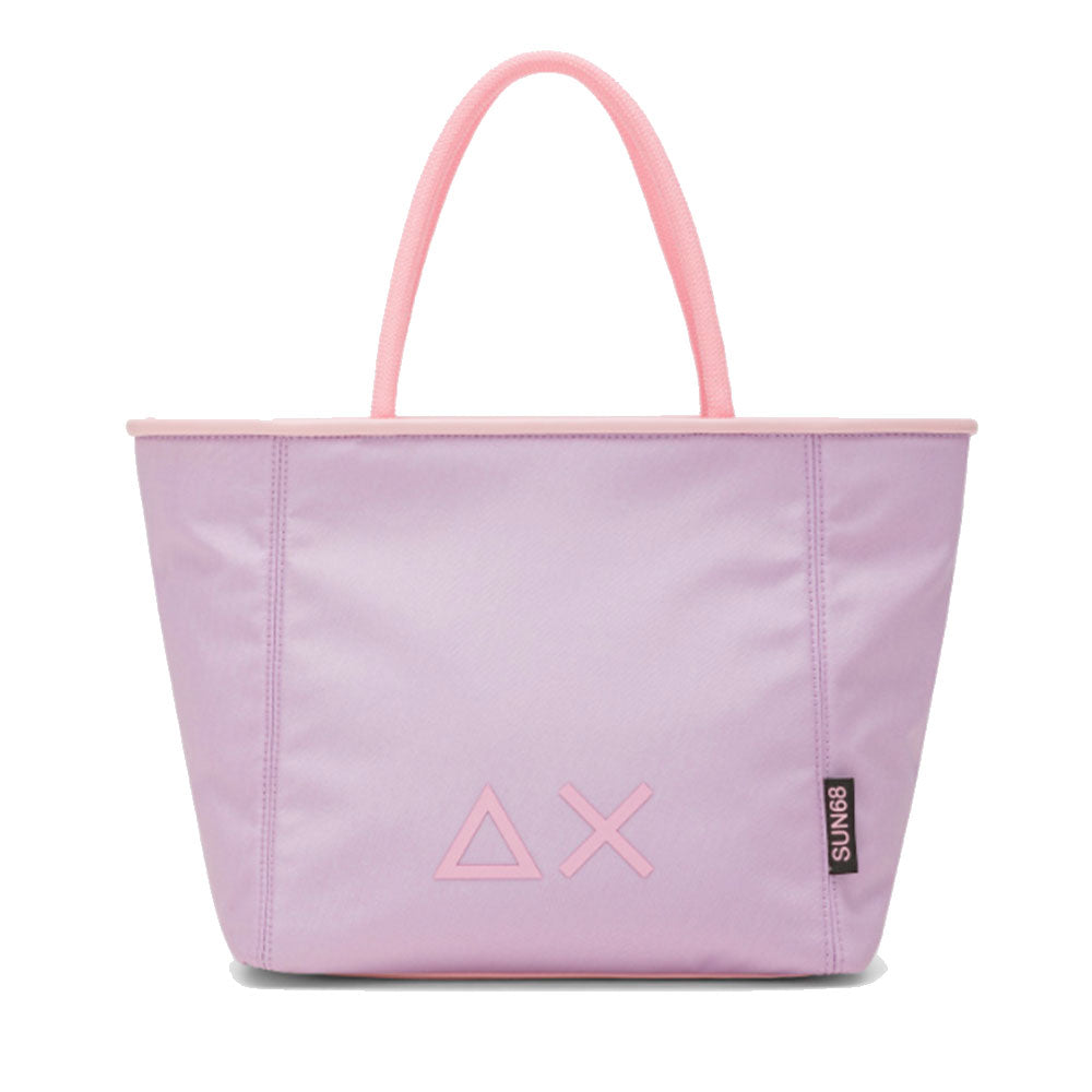 Borsa a Mano Small SUN68 linea Jacqueline in Nylon colore Lilla