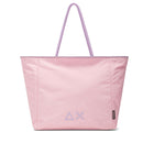 Borsa a Spalla Large SUN68 linea Jacqueline in Nylon colore Rosa