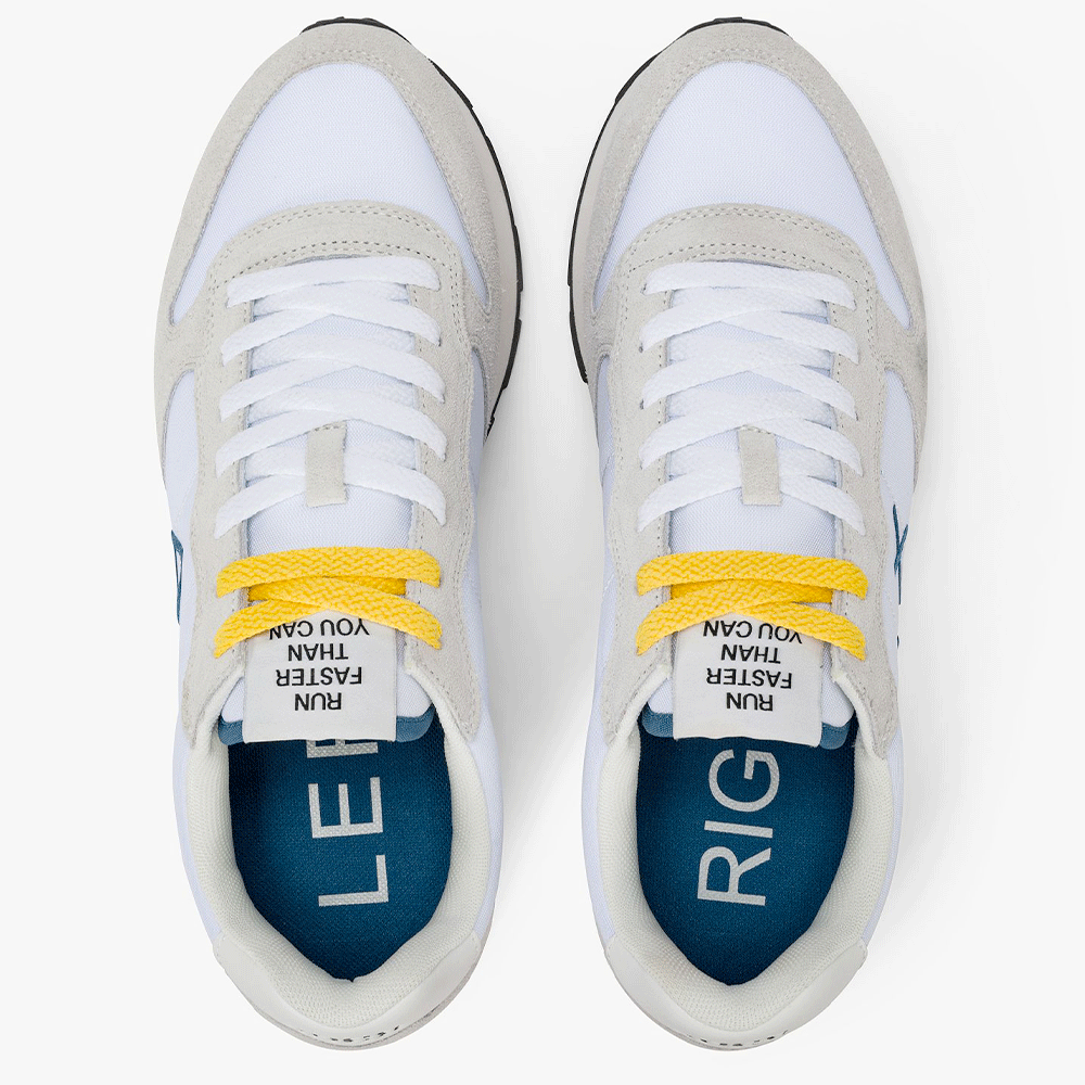 Scarpe Uomo Sun68 Sneakers Tom Solid Bianco - Z36101