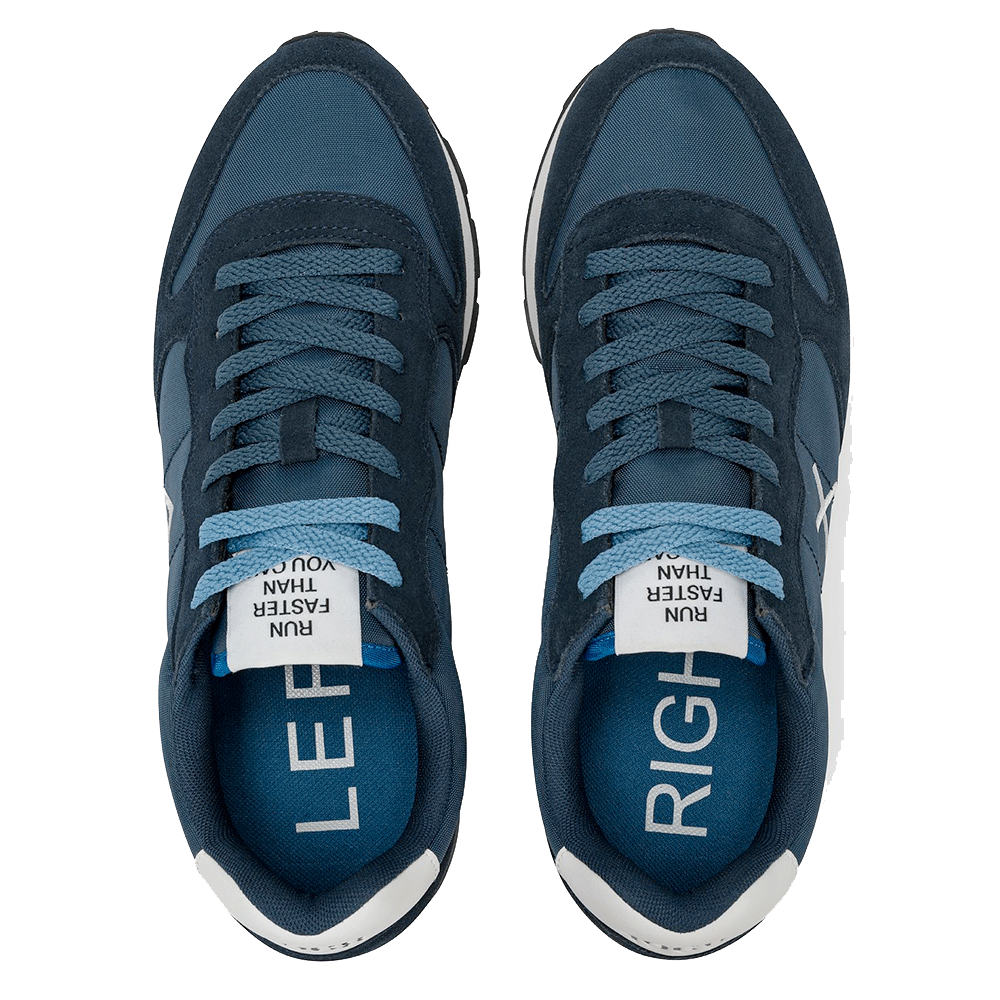 Scarpe Uomo Sun68 Sneakers Tom Solid Navy Blue - Z36101