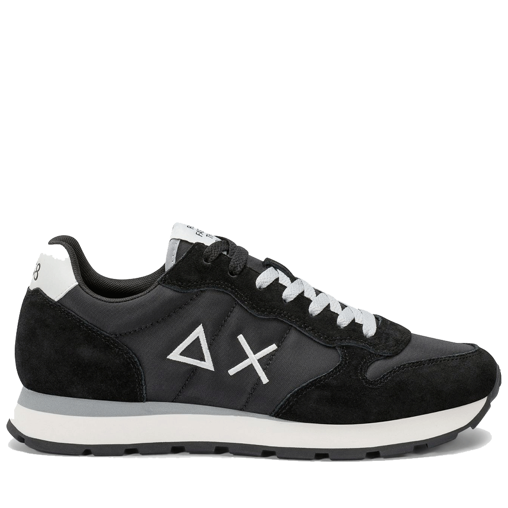Scarpe Uomo Sun68 Sneakers Tom Solid Nero - Z36101