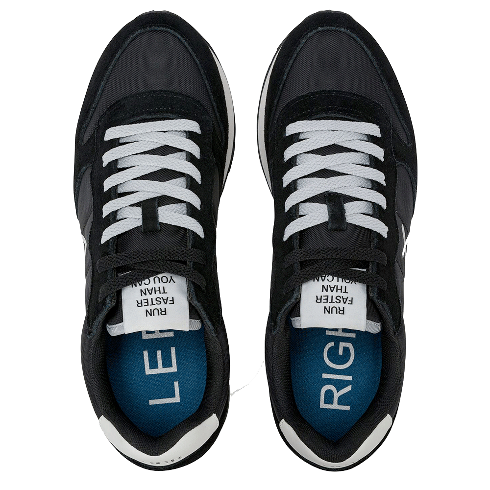 Scarpe Uomo Sun68 Sneakers Tom Solid Nero - Z36101