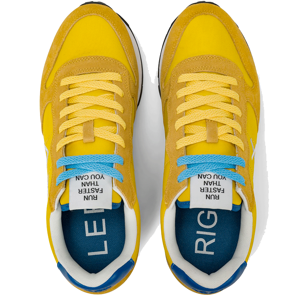 Scarpe Uomo Sun68 Sneakers Tom Solid Giallo - Z36101