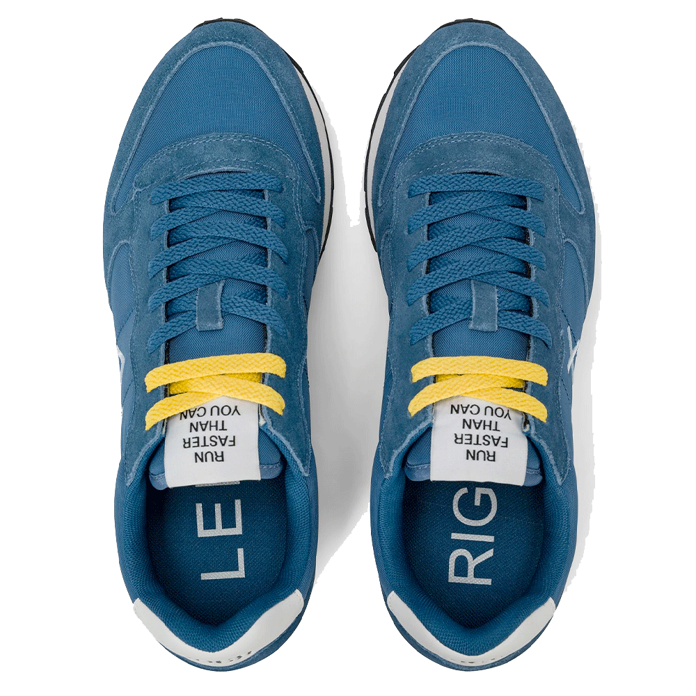 Scarpe Uomo Sun68 Sneakers Tom Solid Avio Scuro - Z36101