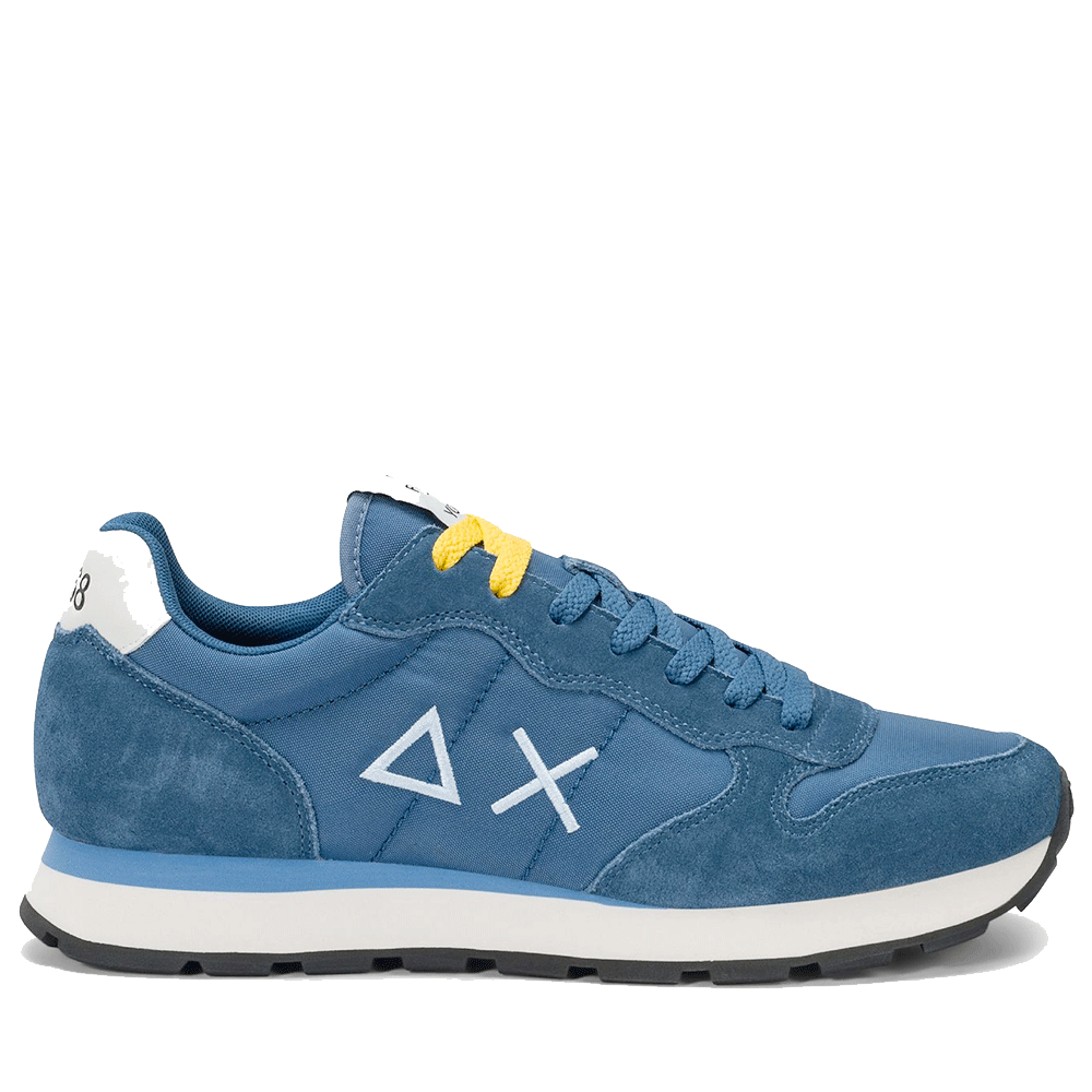 Scarpe Uomo Sun68 Sneakers Tom Solid Avio Scuro - Z36101