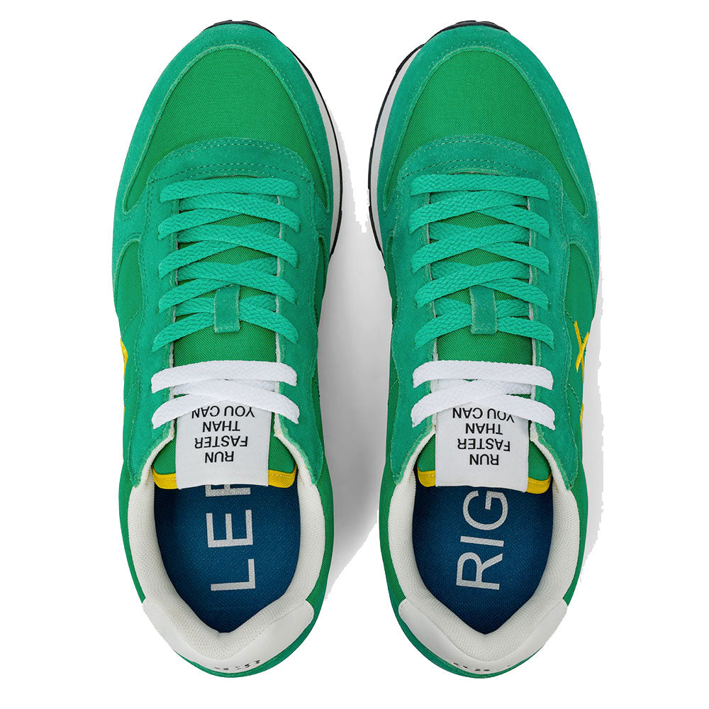 Scarpe Uomo Sun68 Sneakers Tom Solid Verde Prato - Z36101