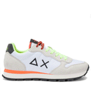 Scarpe Uomo Sun68 Sneakers Tom Fluo Bianco - Z36102