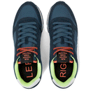 Scarpe Uomo Sun68 Sneakers Tom Fluo Navy Blue - Z36102