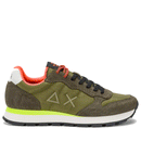 Scarpe Uomo Sun68 Sneakers Tom Fluo Militare - Z36102