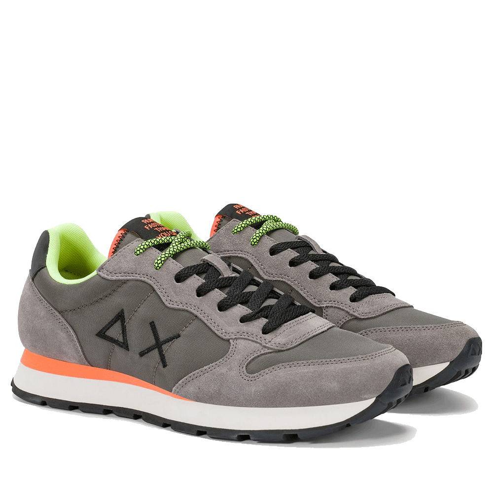 Scarpe Uomo Sun68 Sneakers Tom Fluo Inchiostro - Z36102