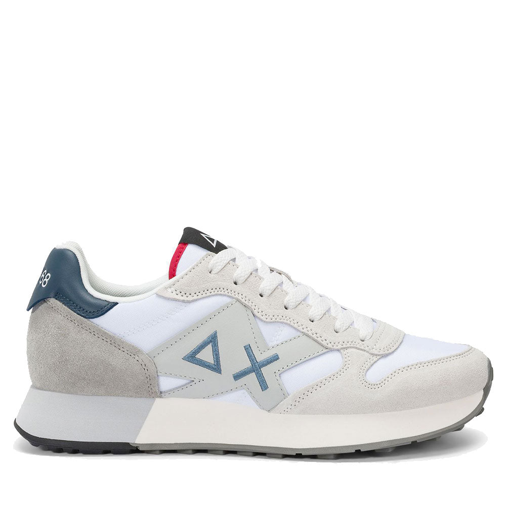 Scarpe Uomo Sun68 Sneakers Jaki 2.0 Solid Bianco - Z36115