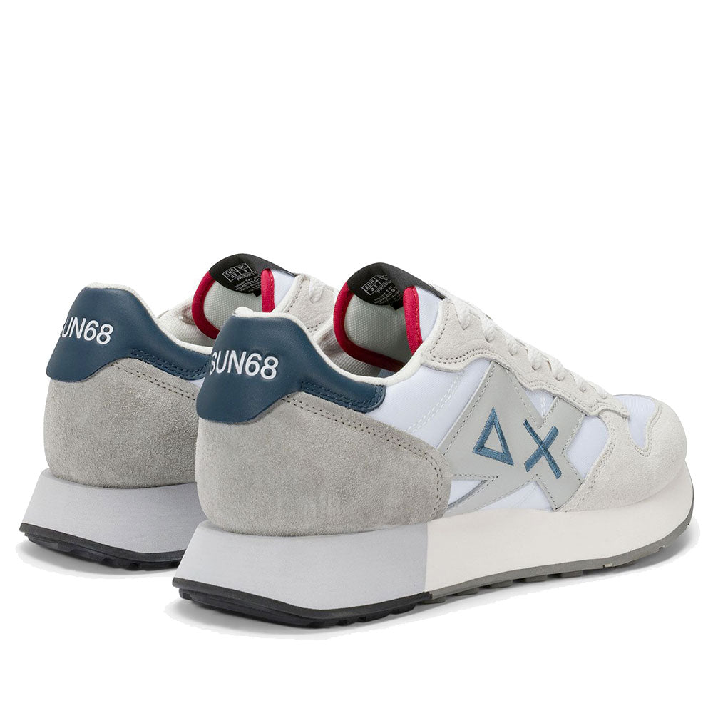 Scarpe Uomo Sun68 Sneakers Jaki 2.0 Solid Bianco - Z36115