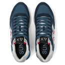 Scarpe Uomo Sun68 Sneakers Jaki 2.0 Solid Navy Blue - Z36115