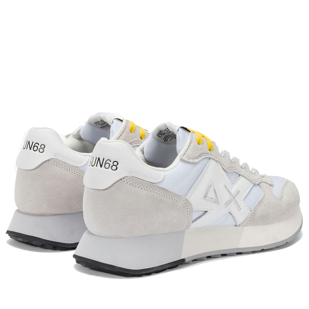 Scarpe Uomo Sun68 Sneakers Jaki 2.0 Bicolor Bianco - Bianco -Z36116