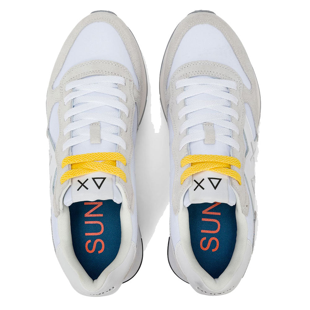 Scarpe Uomo Sun68 Sneakers Jaki 2.0 Bicolor Bianco - Bianco -Z36116