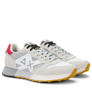Scarpe Uomo Sun68 Sneakers Jaki 2.0 Bicolor Bianco - Grigio -Z36116
