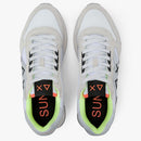 Scarpe Uomo Sun68 Sneakers Jaki 2.0 Fluo Bianco - Z36117