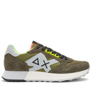 Scarpe Uomo Sun68 Sneakers Jaki 2.0 Fluo Militare - Z36117