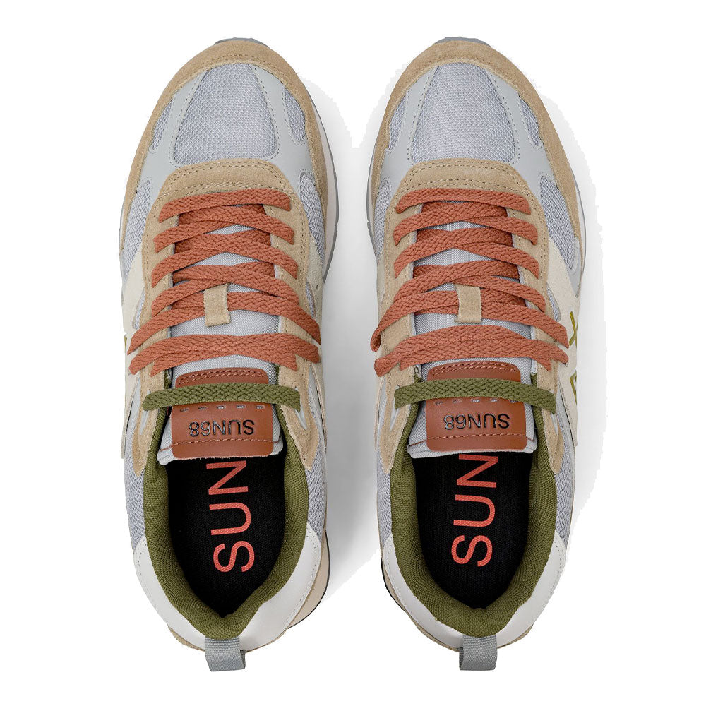 Herren-Sneaker SUN68 Jaki Outdoor in Beige - Z36118