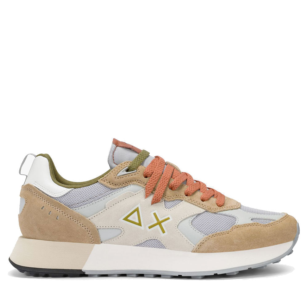 Scarpe Uomo Sun68 Sneakers Jaki Outdoor Colore Beige - Z36118
