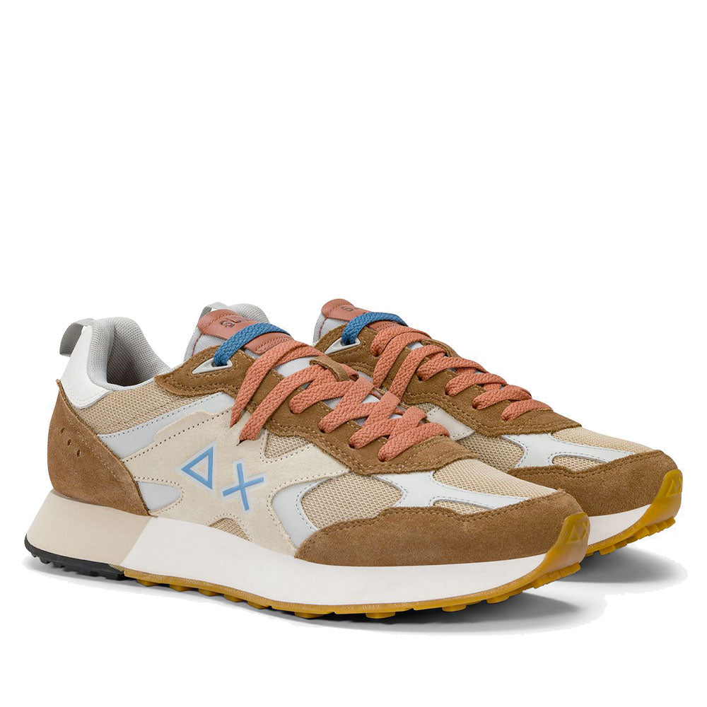 Scarpe Uomo Sun68 Sneakers Jaki Outdoor Colore Volpe - Z36118