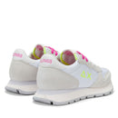 Scarpe Donna Sun68 Sneakers Ally Solid Bianco - Fuxia - Z36201