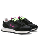 Scarpe Donna Sun68 Sneakers Ally Solid Nero - Fuxia - Z36201