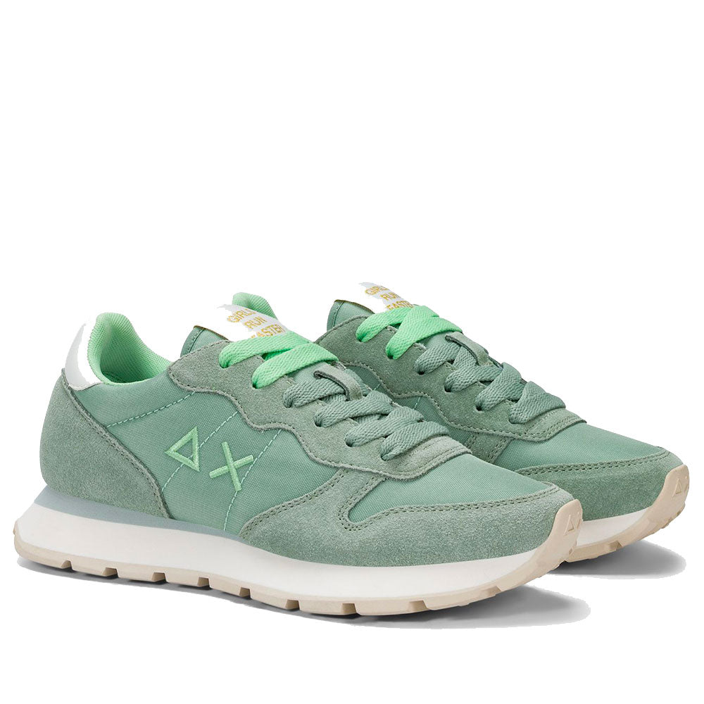 Scarpe Donna Sun68 Sneakers Ally Solid Verde Salvia - Z36201