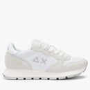Scarpe Donna Sun68 Sneakers Ally Glitter Textile Colore Bianco - Z36203