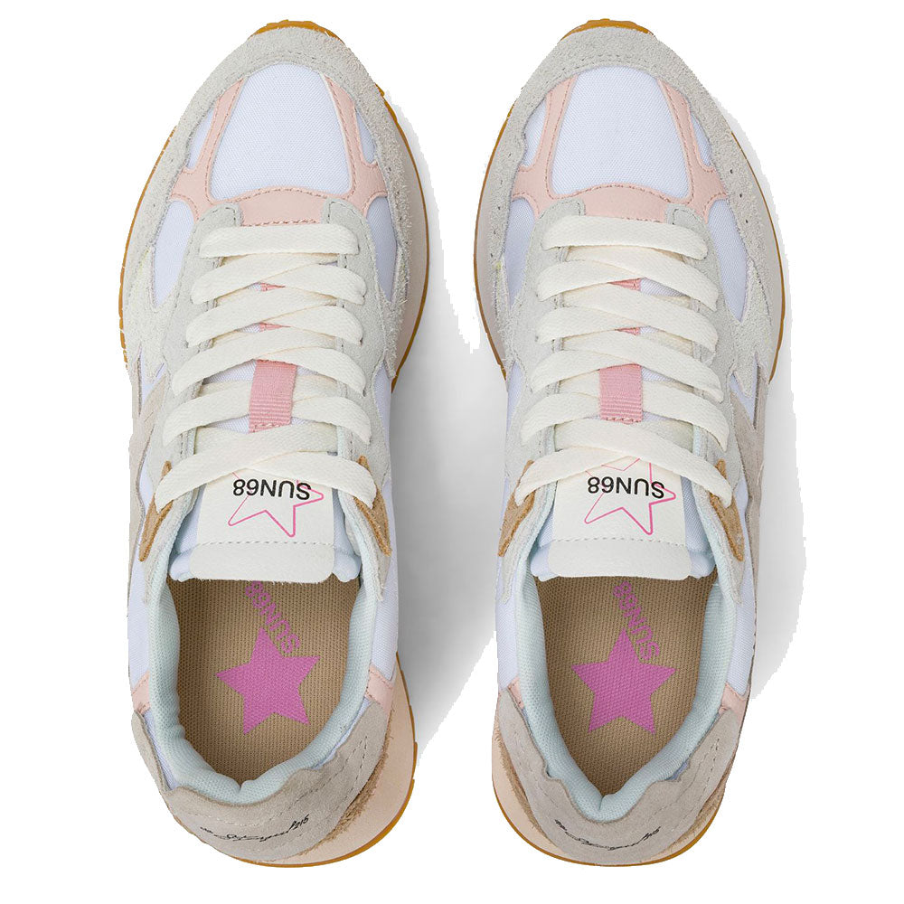 Scarpe Donna Sun68 Sneakers Stargirl Multicolor Option Bianco - Z36215