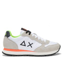 Scarpe Uomo Sun68 Sneakers Tom Fluo Bianco - Z44102