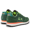 Sun68 Herrenschuhe Tom Fluo Sneakers Dunkelgrün - Z44102