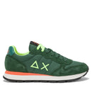 Sun68 Herrenschuhe Tom Fluo Sneakers Dunkelgrün - Z44102