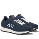 Scarpe Uomo Sun68 Sneakers Tom Suede Navy Blue - Z44106